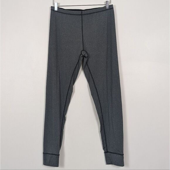 Cuddl Duds Gray Long John Thermal Leggings Women's Large - Picture 1 of 7
